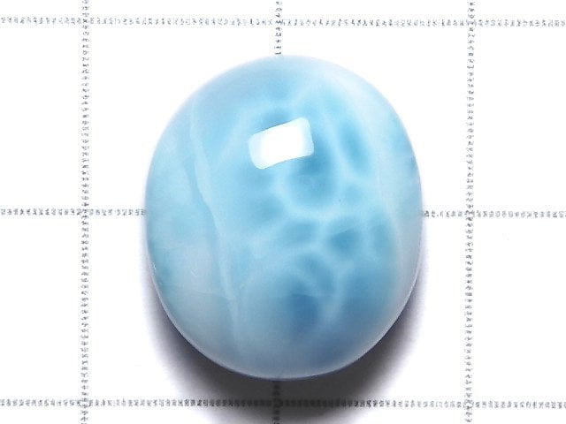 [Video][One of a kind] Larimar Pectolite AAA- Cabochon 1pc NO.210