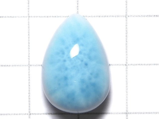 [Video][One of a kind] Larimar Pectolite AAA- Cabochon 1pc NO.211