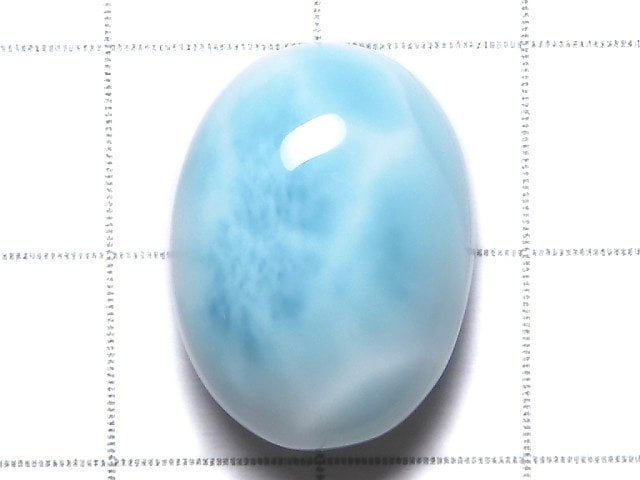 [Video][One of a kind] Larimar Pectolite AAA- Cabochon 1pc NO.213