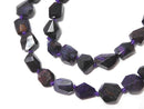 [Video][One of a kind] Sugilite AAA Faceted Nugget 1strand beads (aprx.17inch/41cm) NO.8