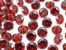 [Video] Cubic Zirconia AAA Loose stone Round Faceted 6x6mm [Garnet] 10pcs