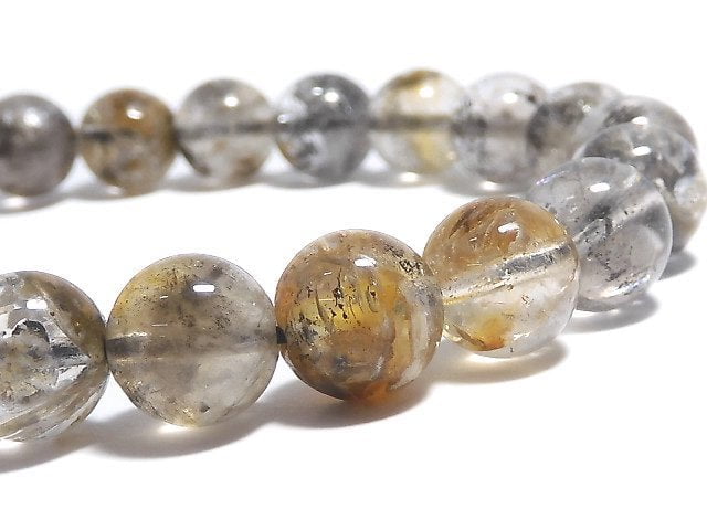 [Video][One of a kind] Pakistan Diamond Quartz Round 9mm Bracelet NO.208