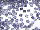 [Video]High Quality Iolite AAA Loose stone Square Faceted 3x3mm 10pcs