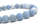 [Video][One of a kind] Owy Blue Opal Round 6.5mm Bracelet NO.3