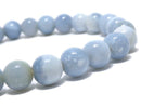 [Video][One of a kind] Owy Blue Opal Round 7mm Bracelet NO.6