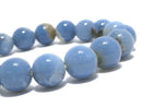 [Video][One of a kind] Owy Blue Opal Round 9.5mm Bracelet NO.7