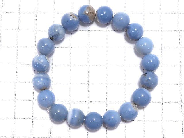 [Video][One of a kind] Owy Blue Opal Round 9.5mm Bracelet NO.7