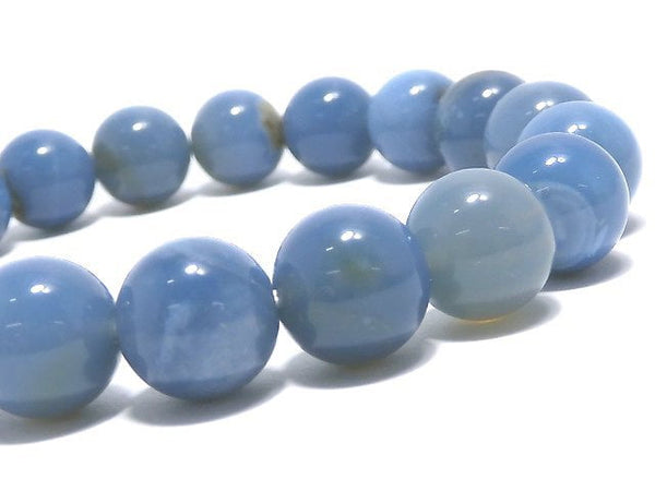 [Video][One of a kind] Owy Blue Opal Round 10mm Bracelet NO.10