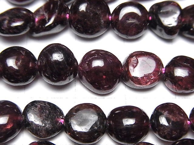 [Video]Garnet AA Nugget 1strand beads (aprx.15inch/36cm)