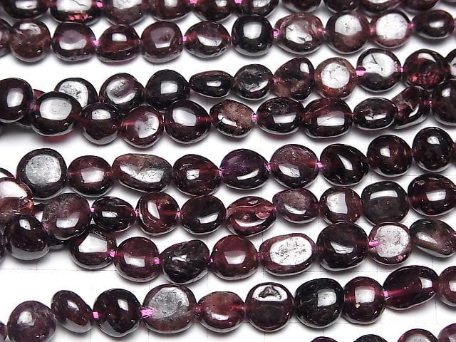 [Video]Garnet AA Nugget 1strand beads (aprx.15inch/36cm)