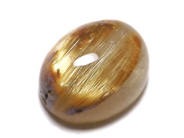 [Video][One of a kind] High Quality Rutilated Quartz AAA Cabochon 1pc NO.2