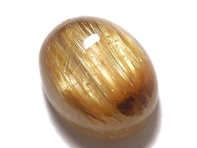 [Video][One of a kind] High Quality Rutilated Quartz AAAA Cabochon 1pc NO.14