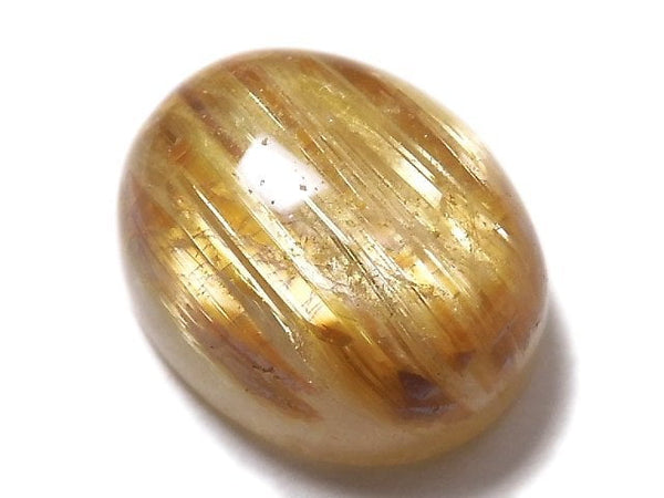 [Video][One of a kind] High Quality Rutilated Quartz AAAA Cabochon 1pc NO.15