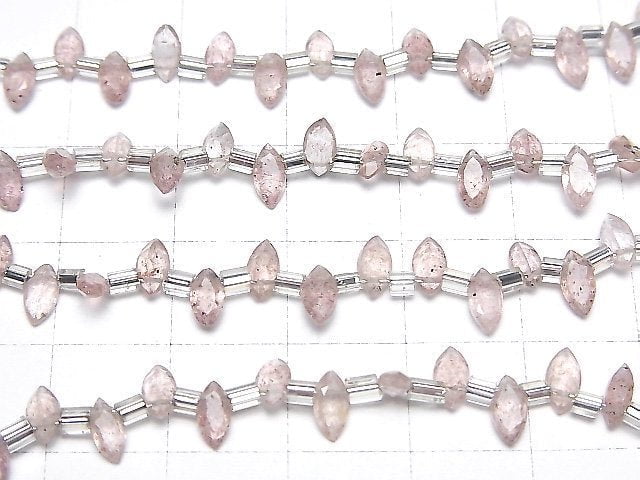 [Video]High Quality Pink Epidote AA++ Marquise Faceted 6x3mm 1strand (18pcs)