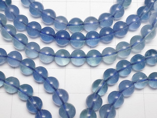 [Video] Blue Fluorite AAA- Round 6mm Bracelet