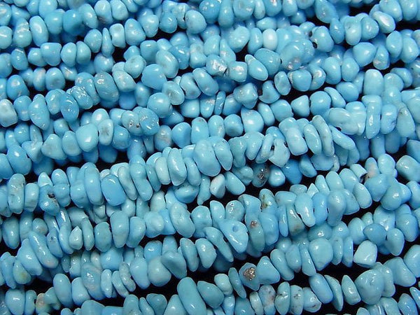 [Video] Arizona Sleeping Beauty Turquoise AAA- Chips (Small Nugget) half or 1strand beads (aprx.16inch/40cm)