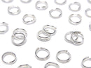 Silver925 Double Ring [5mm][6mm][8mm][10mm] No coating 3pcs