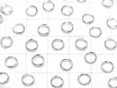 Silver925 Double Ring [5mm][6mm][8mm][10mm] No coating 3pcs