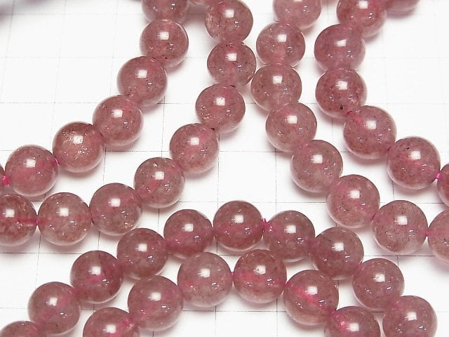Pink Epidote AA+ Round 9mm Bracelet