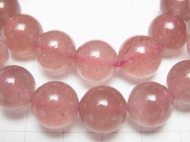 [Video] Pink Epidote AA++ Round 12mm Bracelet