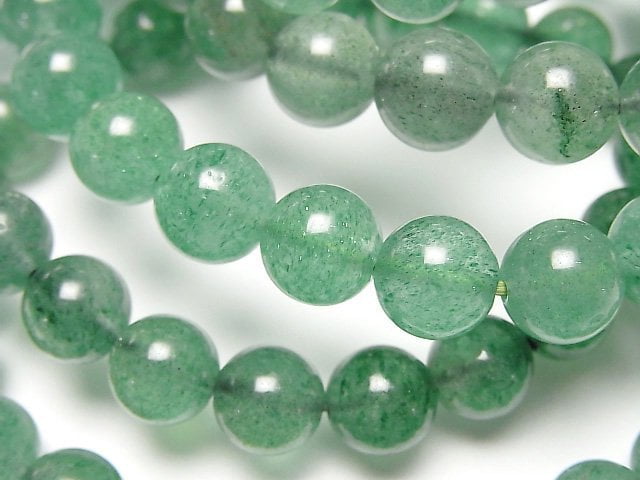 [Video] Green Aventurine Round 8mm Bracelet