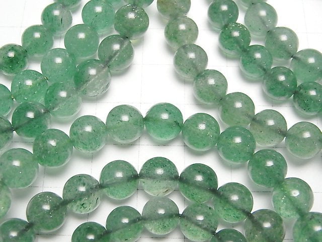 [Video] Green Aventurine Round 8mm Bracelet