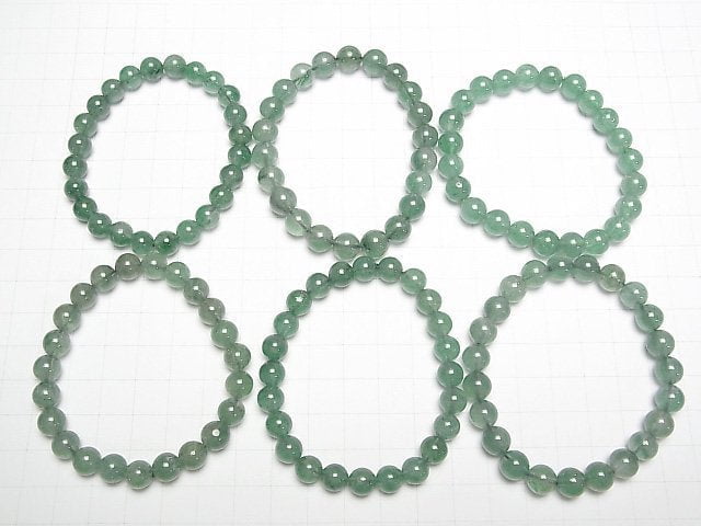 [Video] Green Aventurine Round 8mm Bracelet