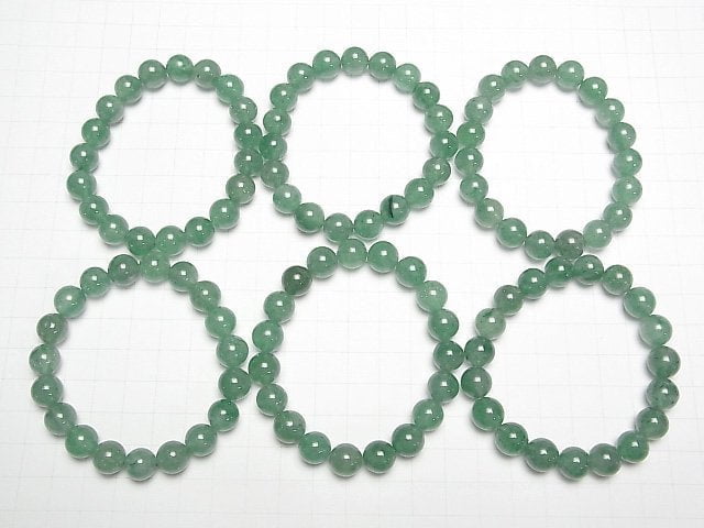 [Video] Green Aventurine Round 10mm Bracelet