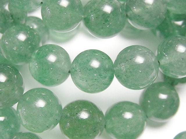 [Video] Green Aventurine Round 12mm Bracelet