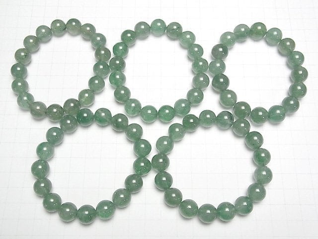 [Video] Green Aventurine Round 12mm Bracelet