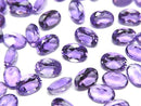 [Video]High Quality Amethyst AAA Loose stone Oval Faceted 7x5mm 5pcs