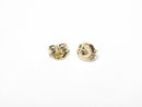 [Video][18K Yellow Gold]Earnuts [M size] 1 pair