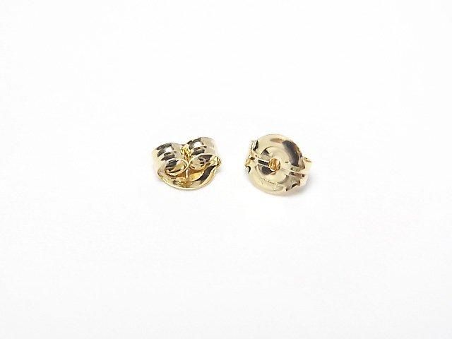 [Video][18K Yellow Gold]Earnuts [M size] 1 pair