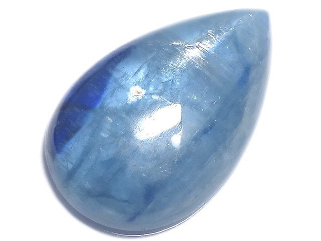 [Video][One of a kind] High Quality Sky Kyanite AAA- Cabochon 1pc NO.14