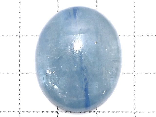 [Video][One of a kind] High Quality Sky Kyanite AAA- Cabochon 1pc NO.16