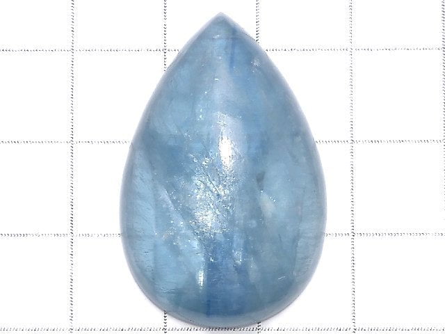 [Video][One of a kind] High Quality Sky Kyanite AAA- Cabochon 1pc NO.19