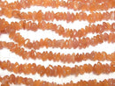 [Video] Botswana Orange Chalcedony AA++ Chips (Small Nugget) 1strand beads (aprx.33inch/84cm)
