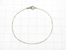 [Video] [K10 Yellow Gold] Twist (S-shaped) Chain Bracelet, Approx. 0.7mm Wide, 1pc