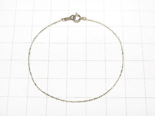 [Video] [K10 Yellow Gold] Twist (S-shaped) Chain Bracelet, Approx. 0.7mm Wide, 1pc