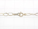 [Video][K10 Yellow Gold] Faceted Oval Chain Necklace, Approx. 3.3mm Wide, 1 Piece