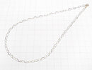 [Video][K10 Yellow Gold] Faceted Oval Chain Necklace, Approx. 3.3mm Wide, 1 Piece
