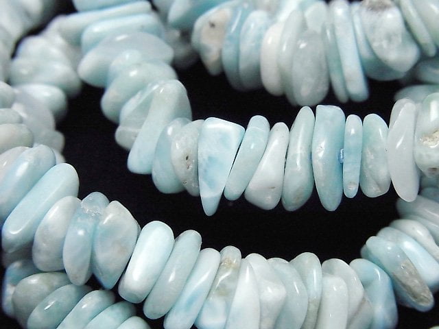 [Video] Larimar Pectolite AA++ Chips (Small Nugget) Bracelet