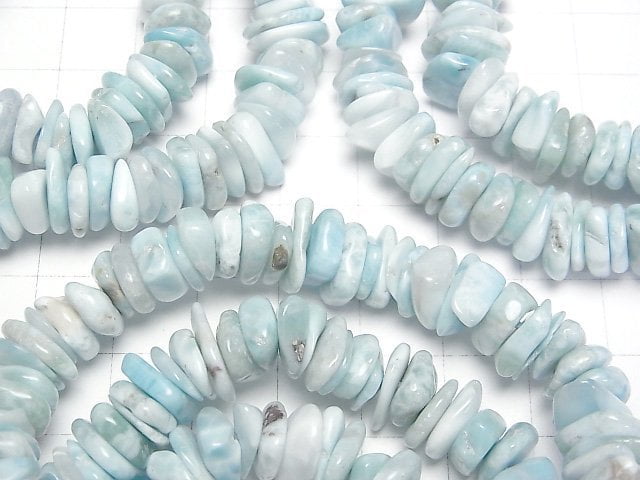 [Video] Larimar Pectolite AA++ Chips (Small Nugget) Bracelet