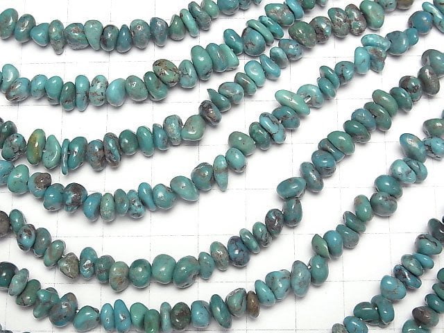 [Video]Turquoise AA++ Chips (Small Nugget) 1strand beads (aprx.15inch/38cm)