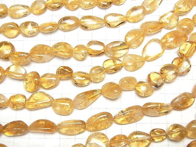 [Video]Citrine AA++ Nugget half or 1strand beads (aprx.15inch/36cm)