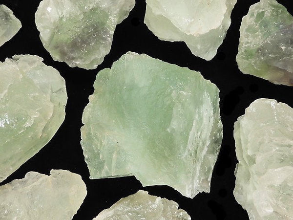 [Video][One of a kind] Green Fluorite Cluster 11pcs Set NO.2