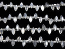 [Video]High Quality White Moonstone AAA- Marquise Faceted 6x3mm 1strand (18pcs)