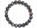 [Video][One of a kind] Tourmaline Cat's Eye Round 9mm Bracelet NO.7