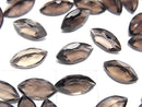 [Video]High Quality Smoky Quartz AAA Loose stone Marquise Faceted 10x5mm 5pcs