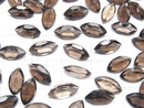 [Video]High Quality Smoky Quartz AAA Loose stone Marquise Faceted 10x5mm 5pcs